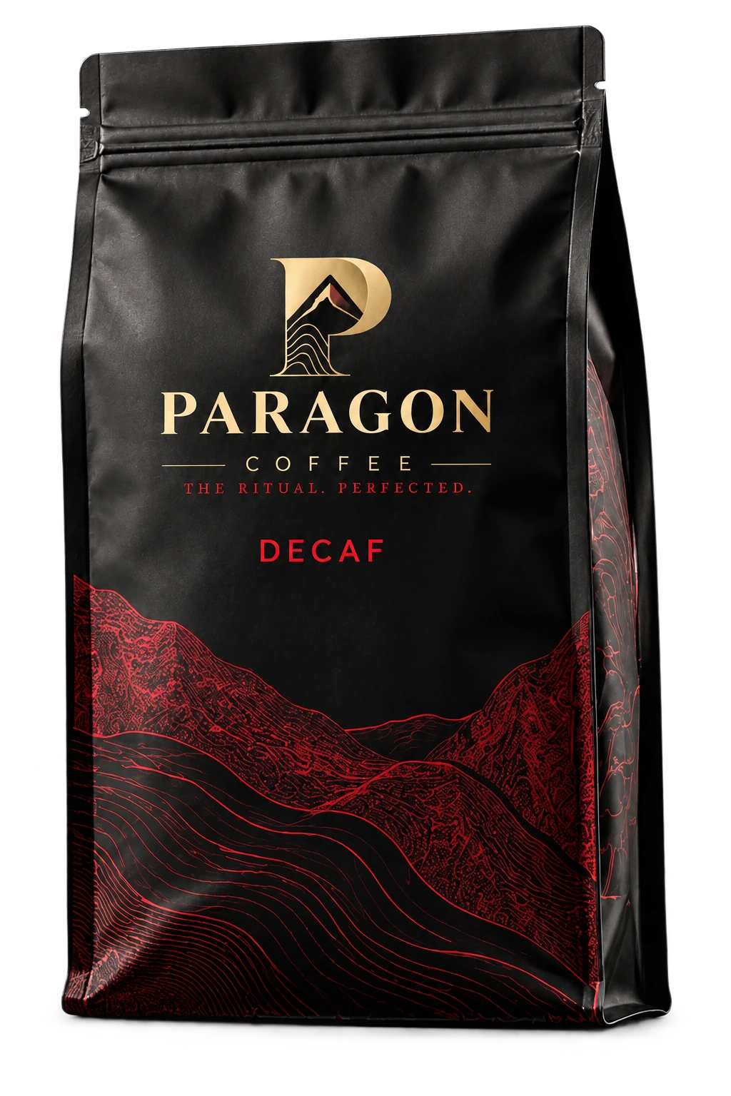 Decaf coffee bag